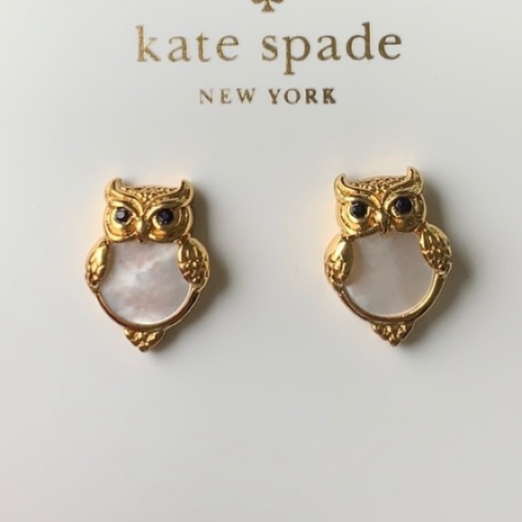Host Pickkate Spade Owl Earrings 